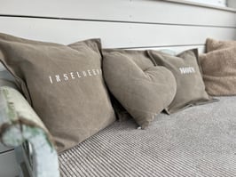 ELBKISSn CANVAS   mit  3 D NAHT &  Wunsch PRINT