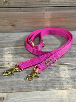 ELBBUDEN´s ELBleash GURT Classic in BERRY    LG ca 2m , 3 fach verstellbar