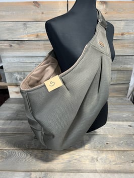 ELBBUDEN´s ELBschlepper *AIR * oliv mit Fleece walnuss   GR S