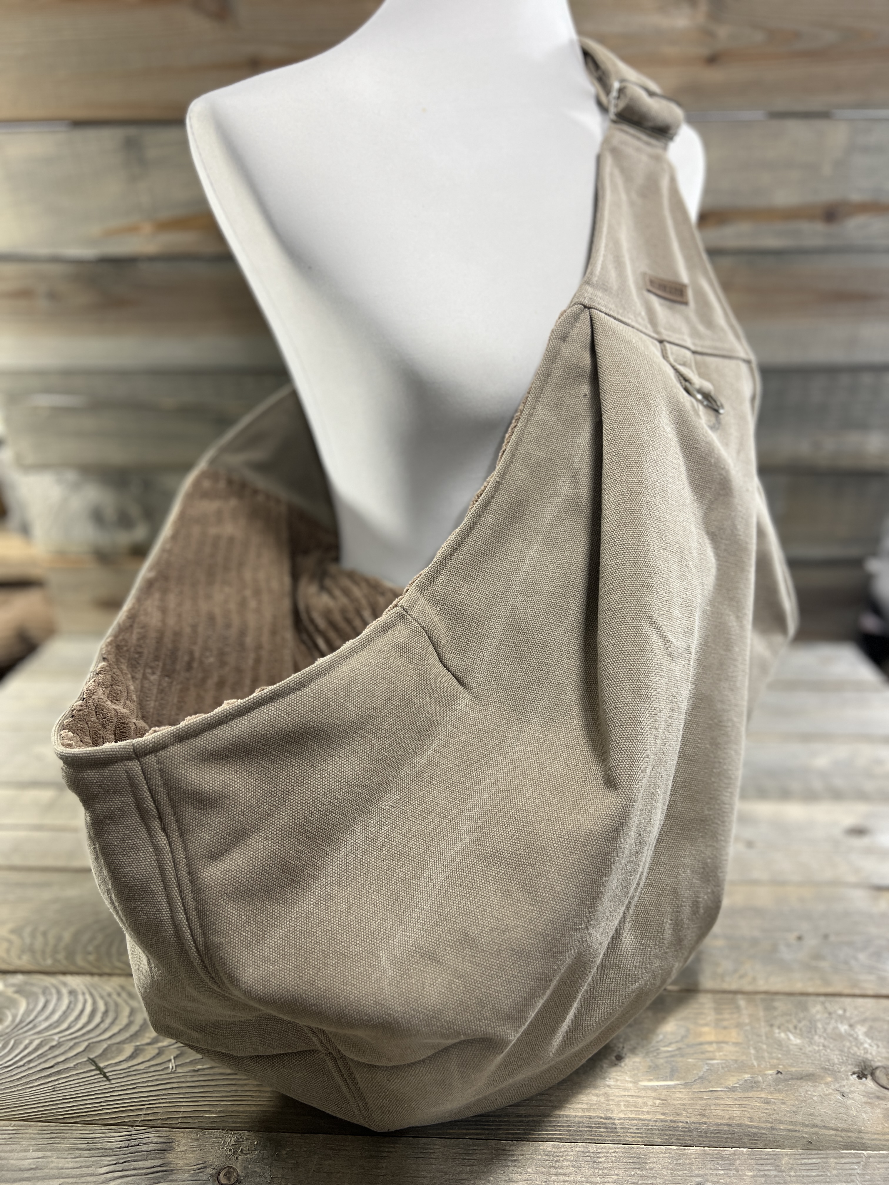 ELBBUDEN´s ELBschlepper Canvas BEIGE GR M