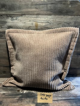 ELBBUDEN´s ELBKISS´n : Kissenhülle in Cord           40x40cm