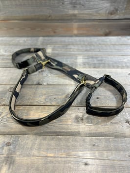 ELBBUDEN´s DECKENTRAGEGURT in Softshell CAMOU OLIV  GR M