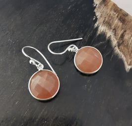 Boucles d'oreilles JEANNE Pierre de lune