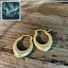 OHRHÄNGER "Golden Sway" vergoldet