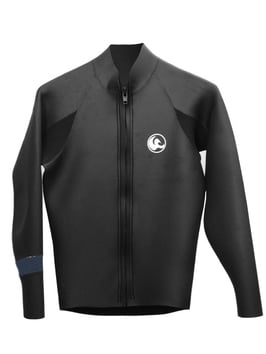 Kaion Men’s L / S Tapper Front zipper Color : SLATE