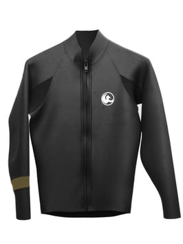 Kaion Men’s L / S Tapper Front zipper Color : OLIVE