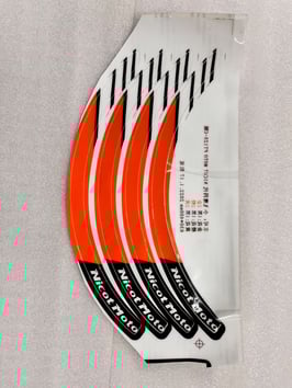 PTデカール・リアタイヤ用(オレンジ)