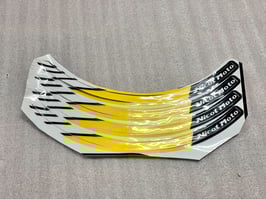 PTデカール・フロントタイヤ用(イエロー)