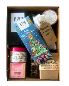 Weihnachtskarton Christbaum