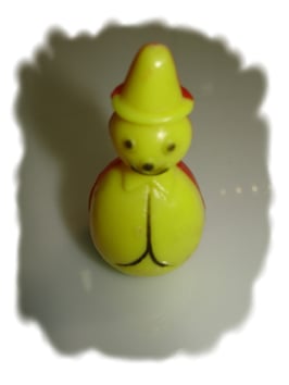 Stehauf Clown Vogelspielzeug 6 cm