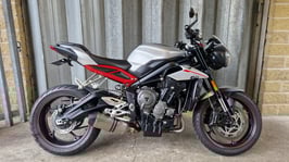 Triumph Street Triple 765 R, 2017, 9,377 Miles: Available