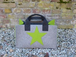 Einkaufstasche Filz Stern K4002-H8002-S5033-Stern 5033