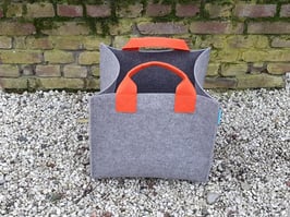 Filzkorb groß XXL grau(K4002-2 H 5013)