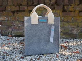 Aktentasche aus Filz grau bunt (K4002-H5006-S4002)