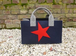 Einkaufstasche Filz Stern K5026-H 4002- S4002 Stern 5019