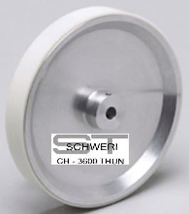 Gummi-Messrad mit ALU-Kern