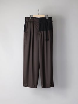 Bicolor squeeze slacks B (3E126-73B)