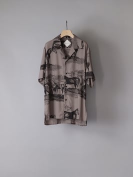 Horse printed SS shirt A (4E126-25A)