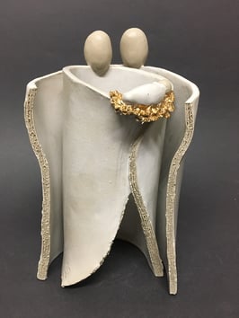 Skulptur Familie Steinzeug, Art. Nr. 4