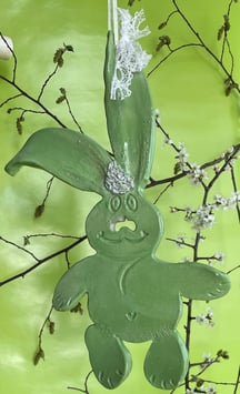 Hoppel Keramik Hase zum Aufhängen Art. Nr. 6