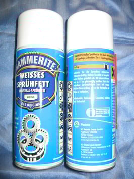 Hammerite - Weisses Sprühfett