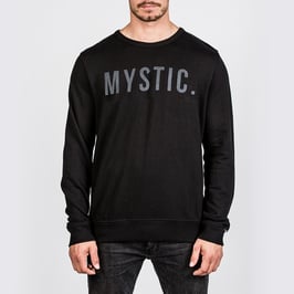 Mystic Skim Crew Sweat Caviar in M