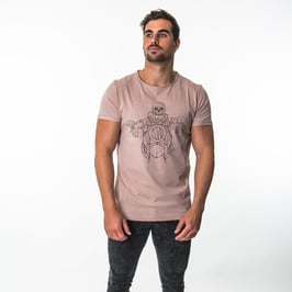 Mystic Kook Tee Barely Red