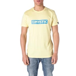 Mystic Brand Tee Yellow Cream in XXL