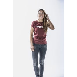 Mystic Brand Tee Women Ruby Red in S
