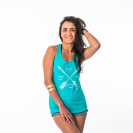 Mystic Facile Singlet Pacific Green