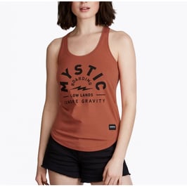 Mystic Lowe Singlet Women Rusty Red