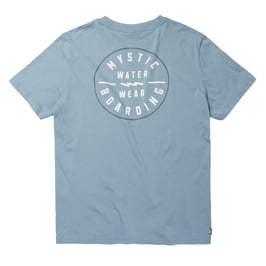 Mystic Boarding Tee Grey Blue