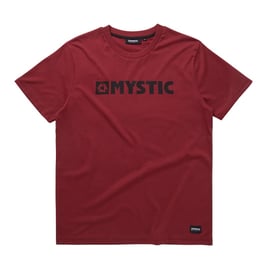 Mystic Brand Tee Merlot in L
