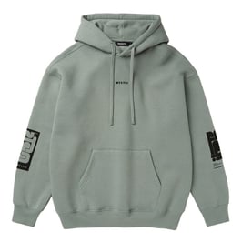 Mystic Boundless Hood Sweat Frozen Green