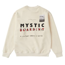 Mystic Trace Crew Sweater Off White