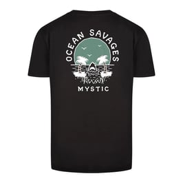 Mystic Sundowner T-Shirt Black in M