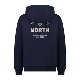 North Explorer Hood Sweat Navy in S