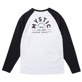 Mystic Lowe Langarm Tee Black White