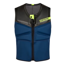 Mystic Block Impact Vest Fzip Kite Navy Lime