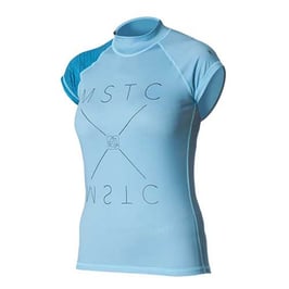 Mystic Mendina Rash Vest Capsleeve Women Mint S