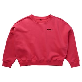 Mystic Dropped Shoulder Crew Sweat Women Bubblegum