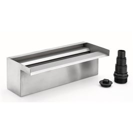 300mm breiter Wasserfall aus hochwertigem Edelstahl