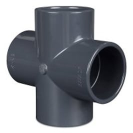 63mm PVC Kreuzstück 90°