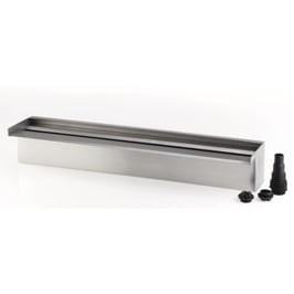 600mm breiter Wasserfall aus hochwertigem Edelstahl