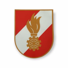 AUFKLEBER - Original Korpsabzeichen Vignettenaufkleber INNEN für Front- und Heckbereich