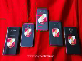 3D-Transferaufkleber Korpsabzeichen für Handy, Laptop & mehr – Einfach auf Metall, Glas und Kunststoff zu befestigen