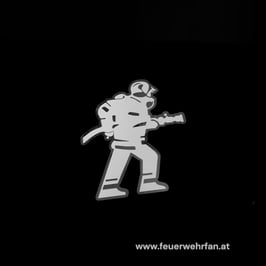 AUFKLEBER FEUERWEHRMANN - für Auto, Laptop, Handy, LKW, Motorrad