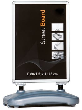 A1 Kundenstopper "Outdoor"