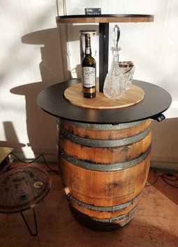 BARGLÜCK - Elegantes Barfass für Spirituosen