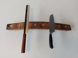 Messerhalter-Unikat aus Bierfass-Daube magnetisch - VARIANTE 6